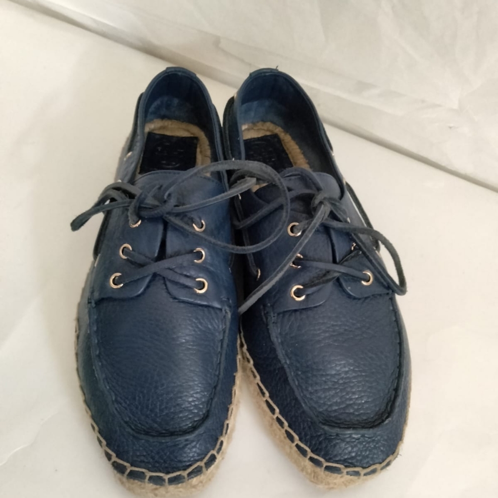 Tory Burch Skipper Boat Espadrille oxford size 7 - Picture 10 of 14